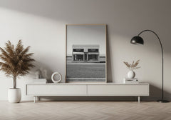 Prada Marfa Inspired Wall Art | Minimalist Urban Luxury Print - Print
