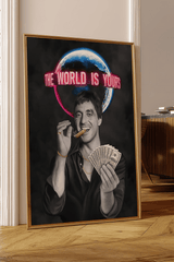 scarface tony montana wall art print