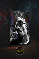 Snoop Dogg Wall Art Print | Hip-Hop Rap Poster