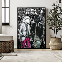 Star Punks | Star Wars Pop Culture Wall Art Print - Print