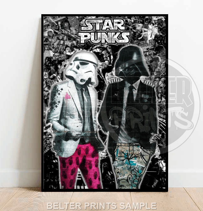 Star Punks | Star Wars Pop Culture Wall Art Print - Print
