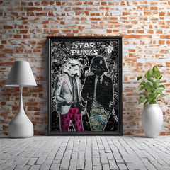 Star Punks | Star Wars Pop Culture Wall Art Print - Print
