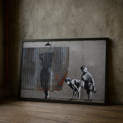 street-art-banksy-inspired-peeping-boys-poster