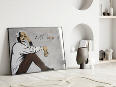 Just Google It Einstein | Banksy-Inspired | Ubran Street Wall Art Print