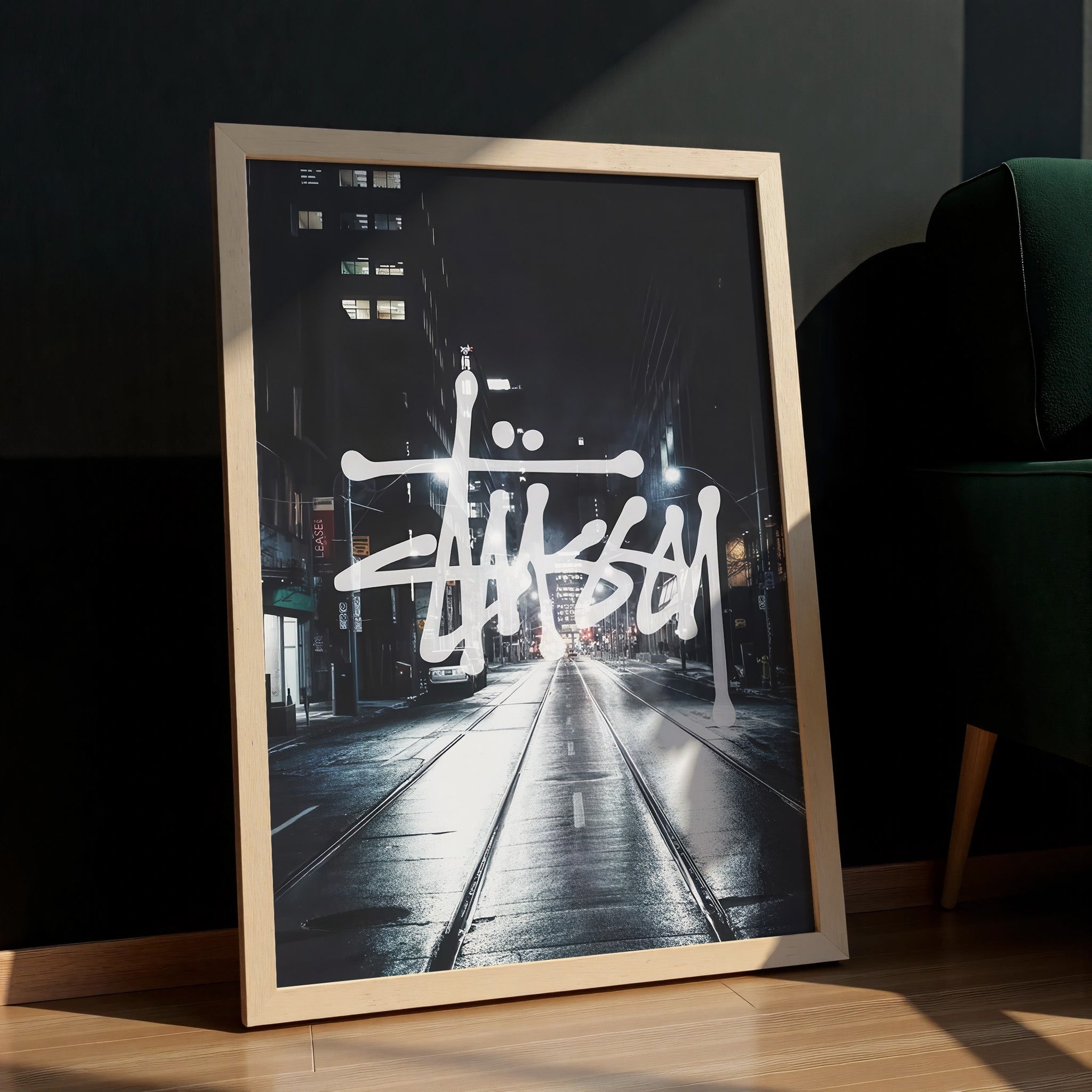 stussy-logo-wall-print-city-night-urban-style