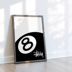 stussy-8-ball-graphic-wall-art-urban-poster