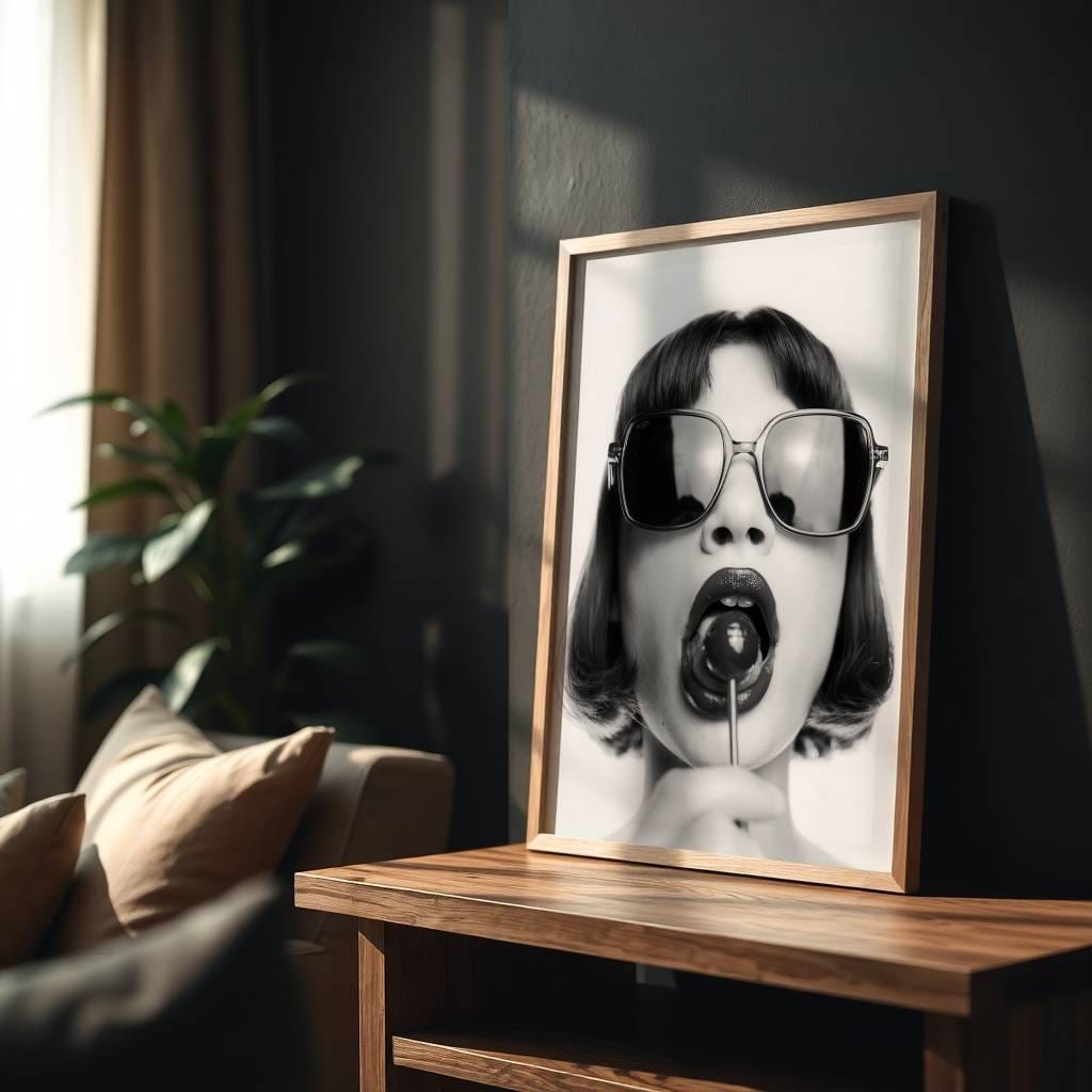 Sweet Sophistication | Glamour Wall Art Print - Print