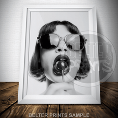 Sweet Sophistication | Glamour Wall Art Print - Print
