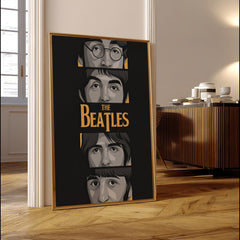 black-and-white-beatles-wall-art-modern-style