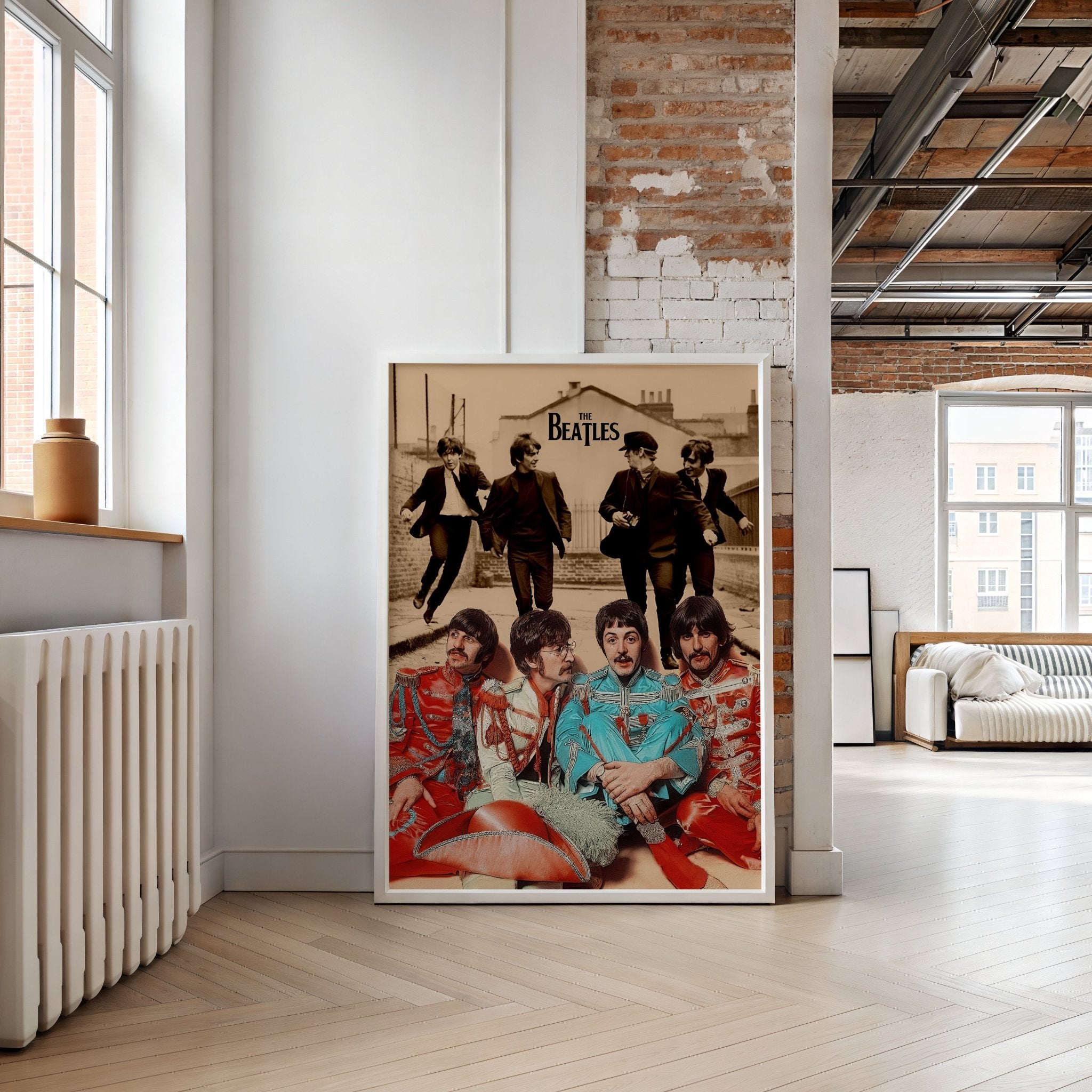 beatles-band-colourful-wall-art-retro-print