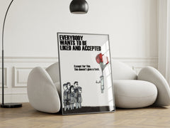 TIM DGAF | Funny Rebellious Wall Art Print - Print