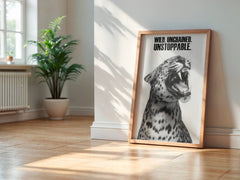 wild-unchained-unstoppable-poster-animal-quote-wall-decor