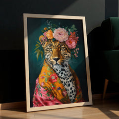 bold-leopard-floral-artwork-living-room