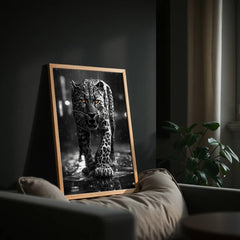 Urban Strut | Leopard Jungle Cat Wall Art Print - Print