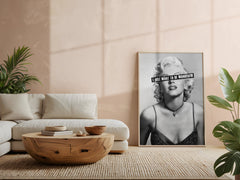 Wonderful Rebel | Marilyn Monroe Iconic Wall Art Print - Print