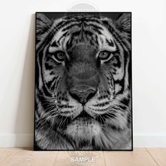 Soul of the Wild – Tiger Face Wall Art Print