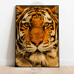 Soul of the Wild – Tiger Face Wall Art Print
