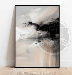 Neutral Modern Abstract Prints (SET OF 3)