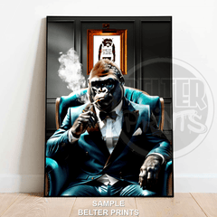 1-day-well-be-in-charge-gorilla-suit-banksy-tribute-print