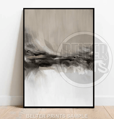 Modern Abstract Brush Prints - (SET OF 2)