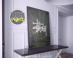 Stussy - Forest backdrop