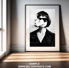 3elegance-in-exhale-woman-sunglasses-smoke-wall-art-print