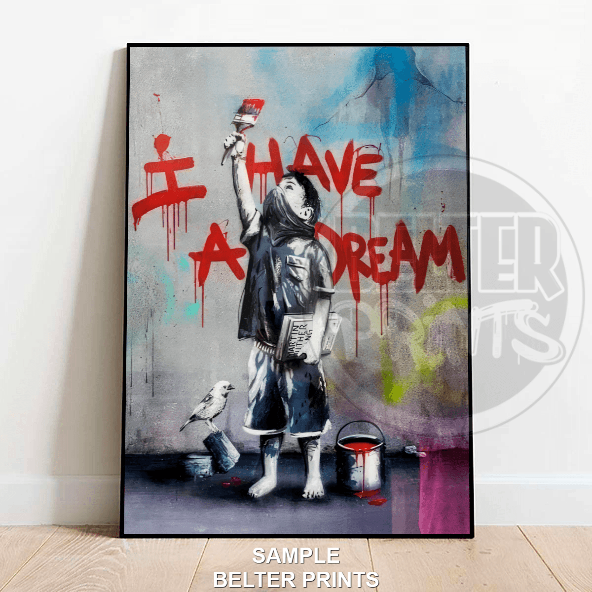 I Have A Dream Banksy-Inspired Wall Art Print