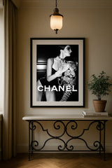 CHANEL FASHION WALL ART PRINT DESIGNER LUXURY ART FINE