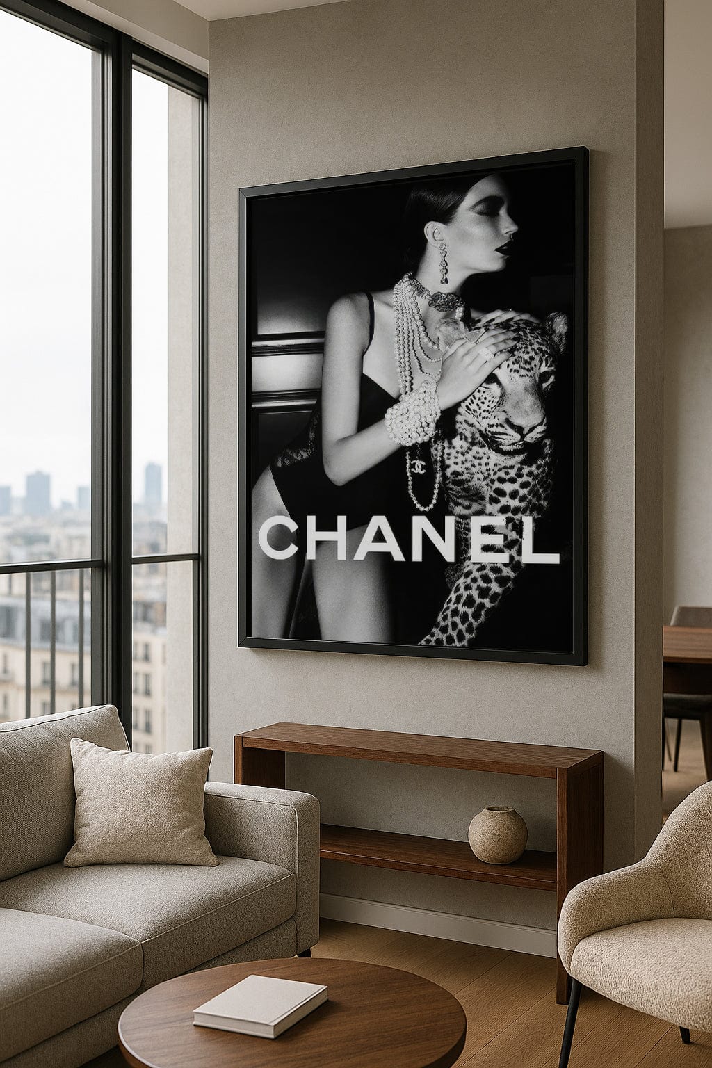 CHANEL FASHION WALL ART PRINT DESIGNER LUXURY ART HIGH