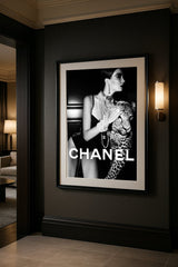 CHANEL FASHION WALL ART PRINT DESIGNER LUXURY ART
