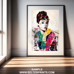 Hollywood pop art wall decor
