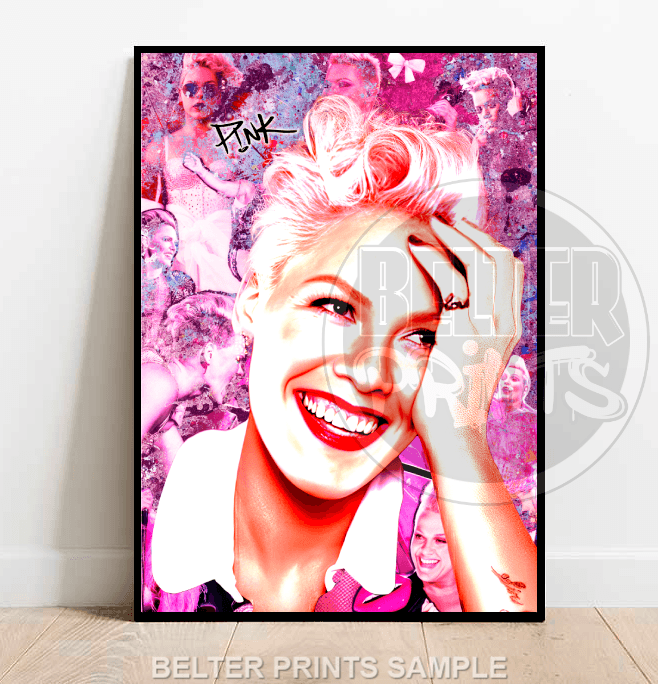 Pink pop art wall art