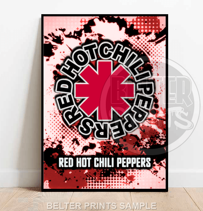 Red Hot Chili Peppers wall art