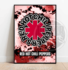 Red Hot Chili Peppers wall art