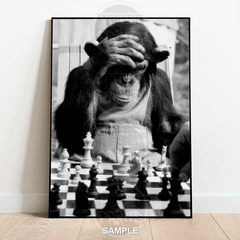 ape-playing-chess-wall-art-print