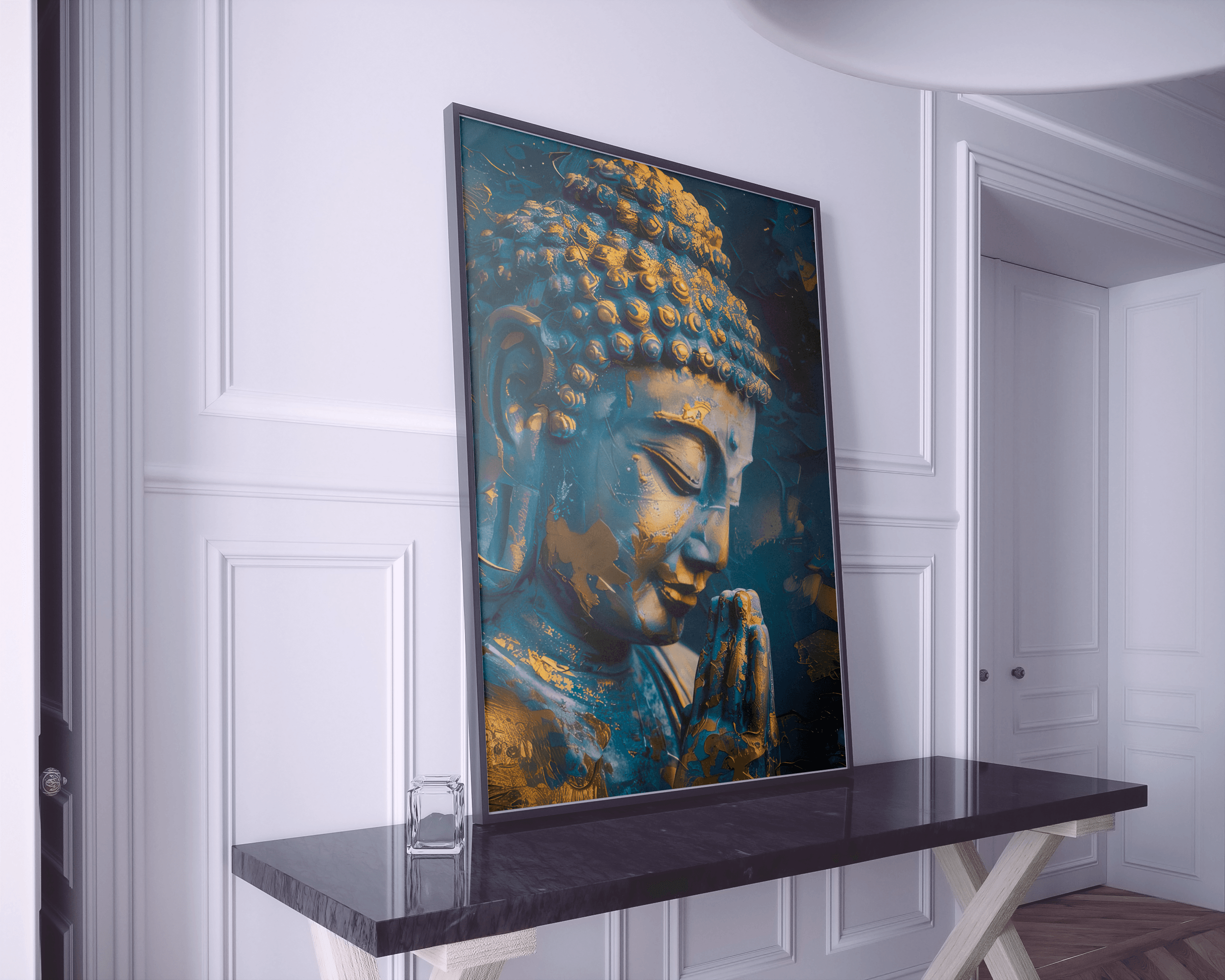 buddha-in-prayer-abstract-painting-wall-art-print-art