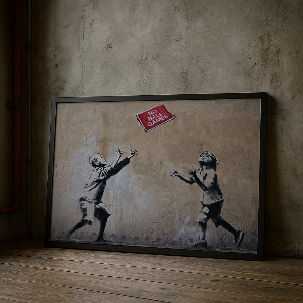 banksy-no-ball-games-wall-art-print