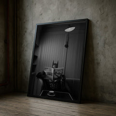 Batman Coffee Break | Quirky Fantasy Wall Art Print - Print