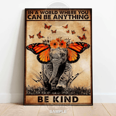 be-kind-elephant-butterfly-wall-art-print
