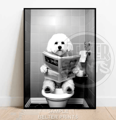 bichon-frise-on-toilet-wall-art-print