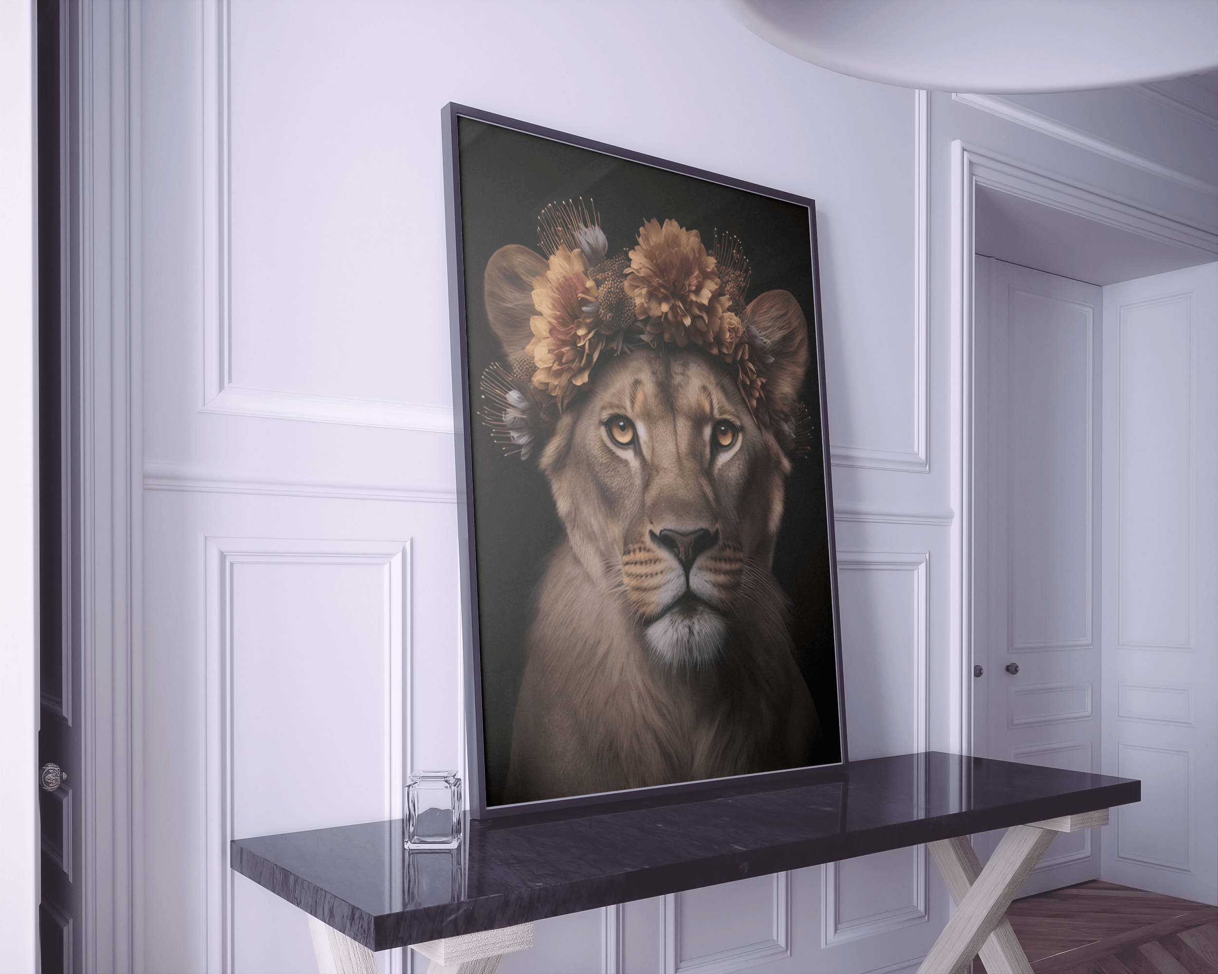 boho-lioness-portrait-belter-prints