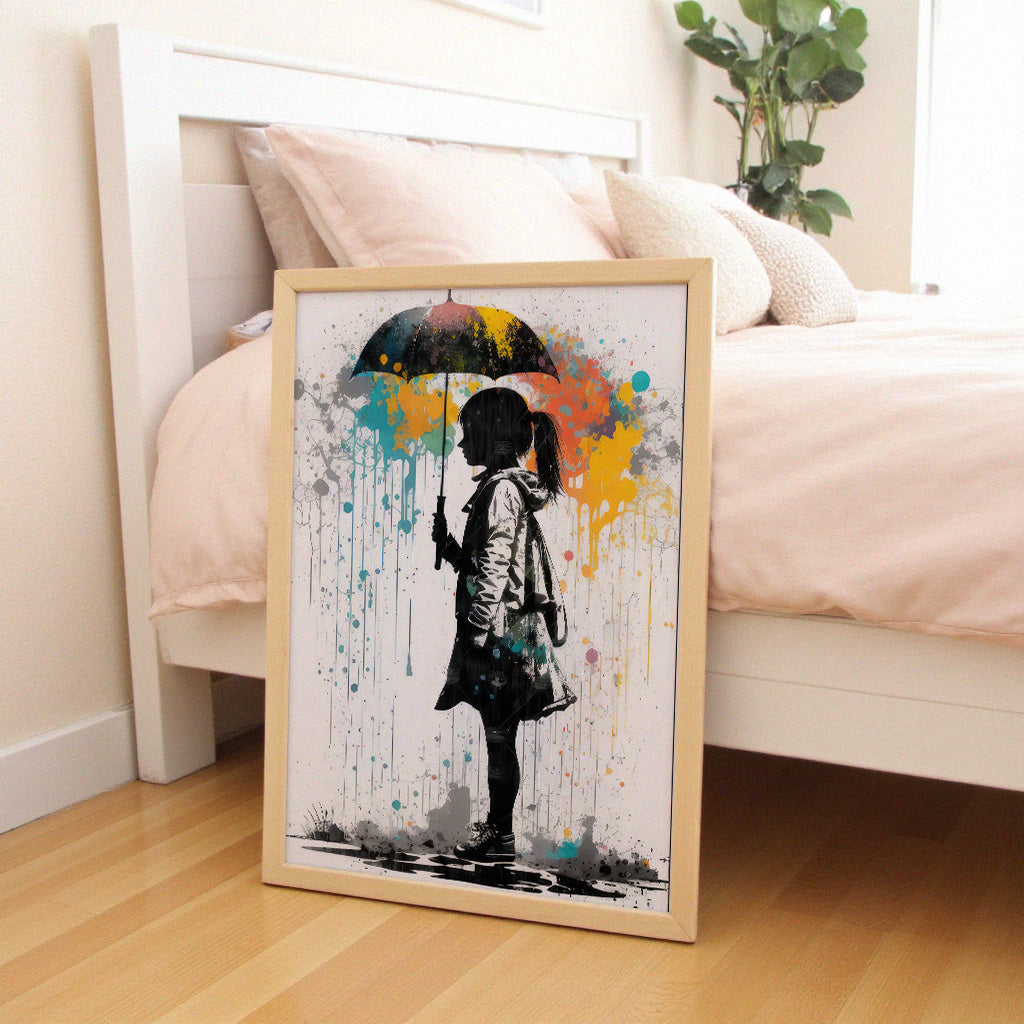 bold-banksy-style-girl-with-umbrella-colour-splatter-wall-poster