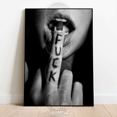 bold-statement-woman-middle-finger-wall-art-print
