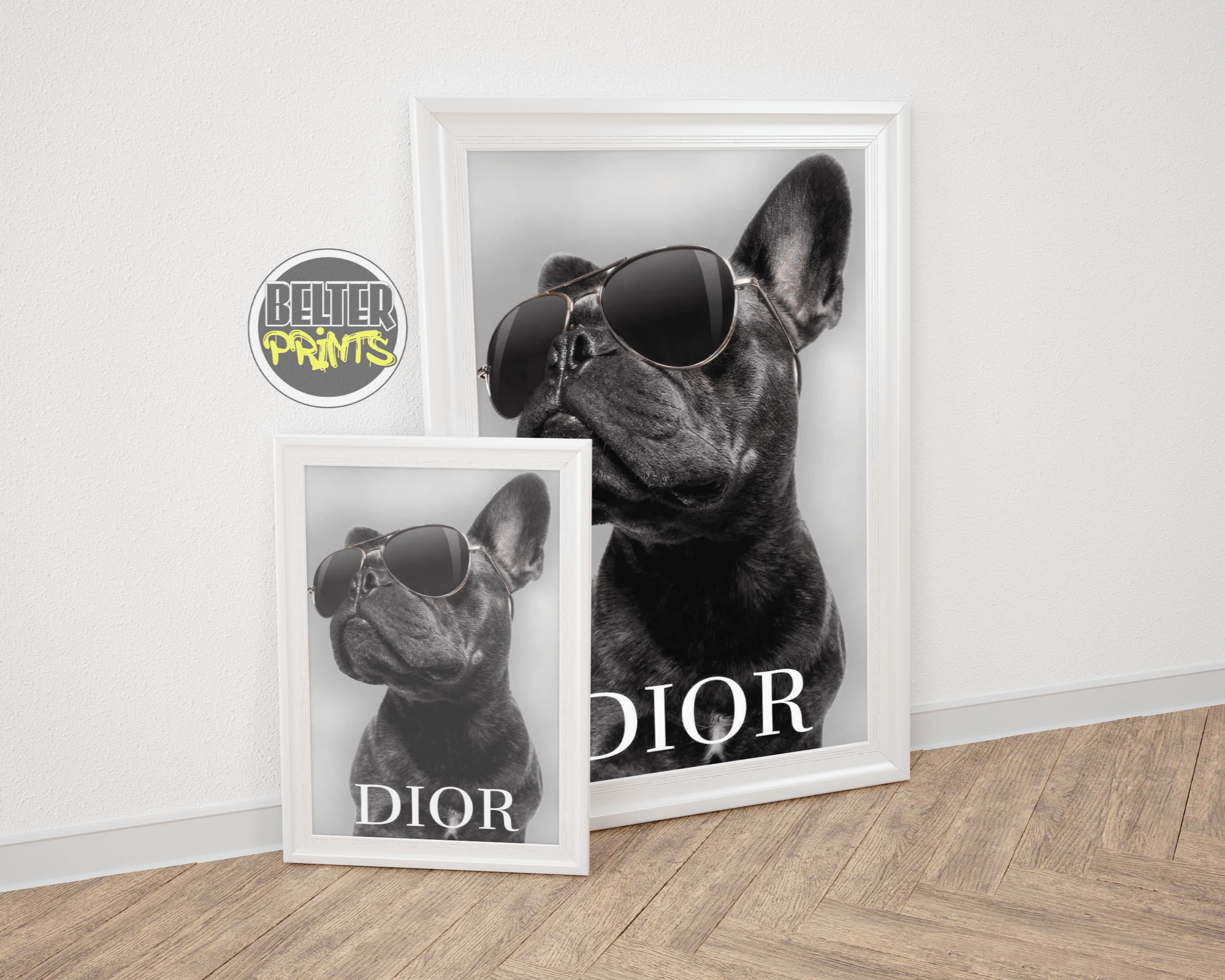  bold fashion statement print stylish french bulldog artwork