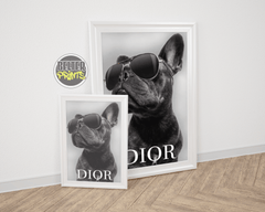  bold fashion statement print stylish french bulldog artwork