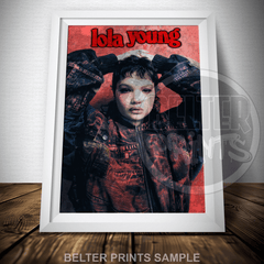  breakout musician print, streetwear style poster