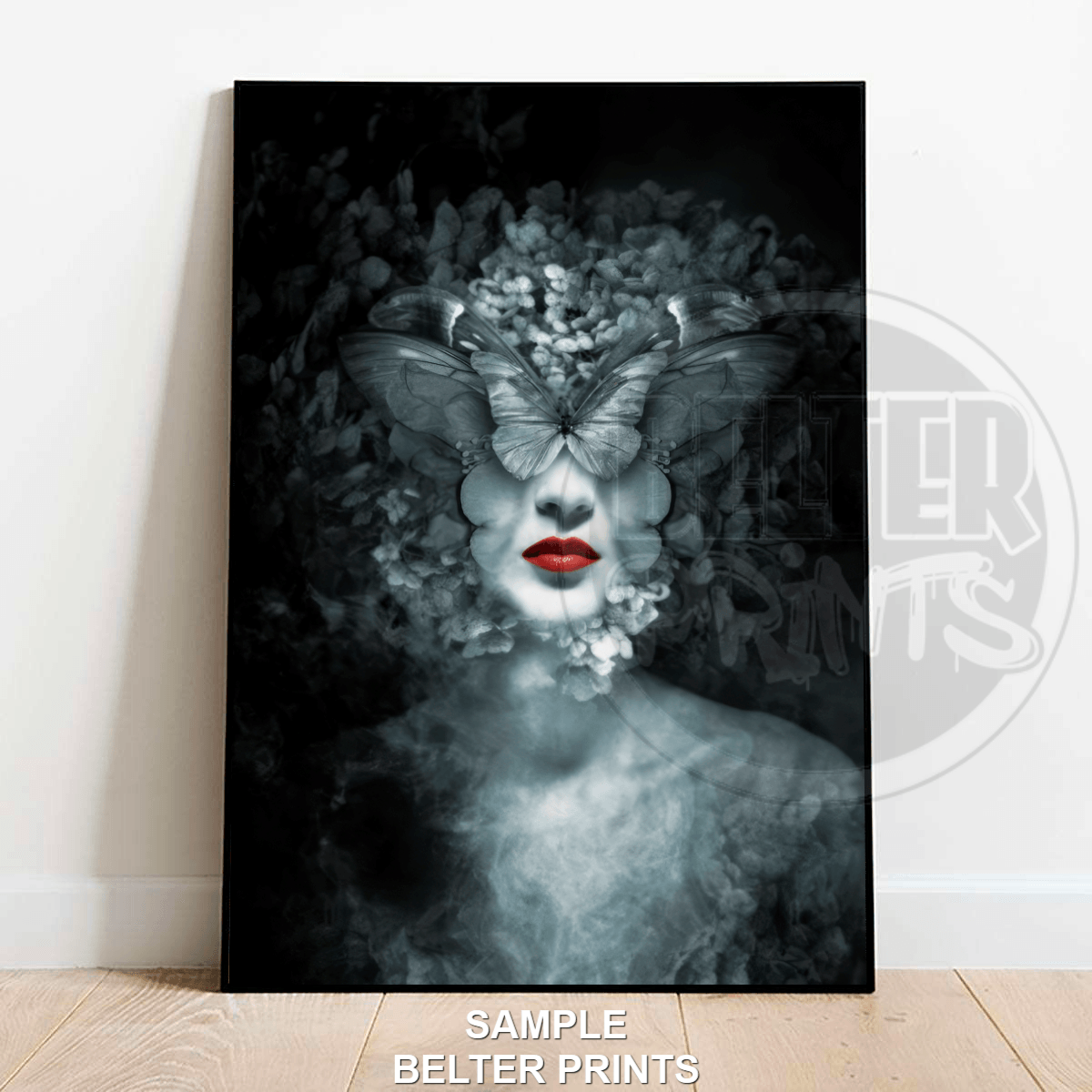 butterfly-lady-abstract-woman-butterflies-wall-art-print