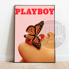 butterfly-play-glamour-wall-art-print