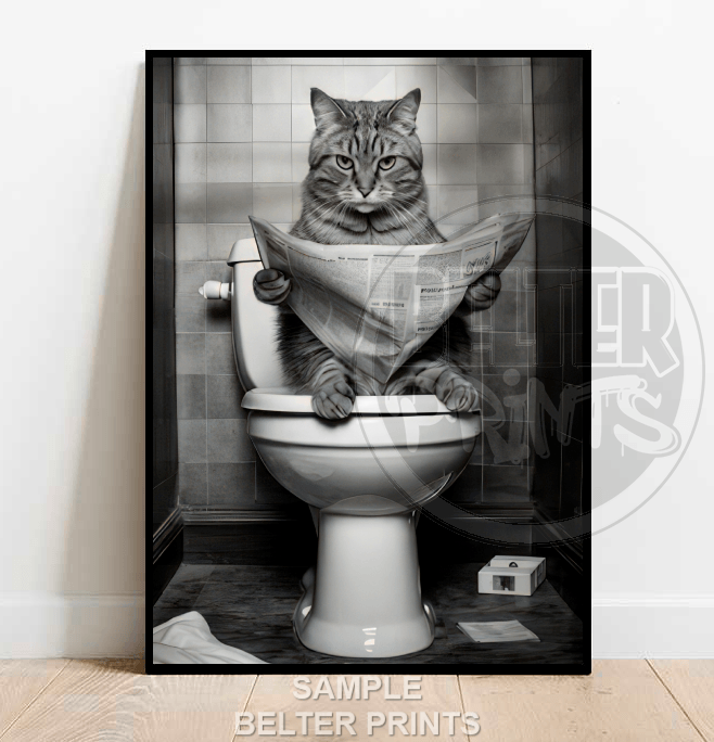 cat-on-toilet-wall-art-print