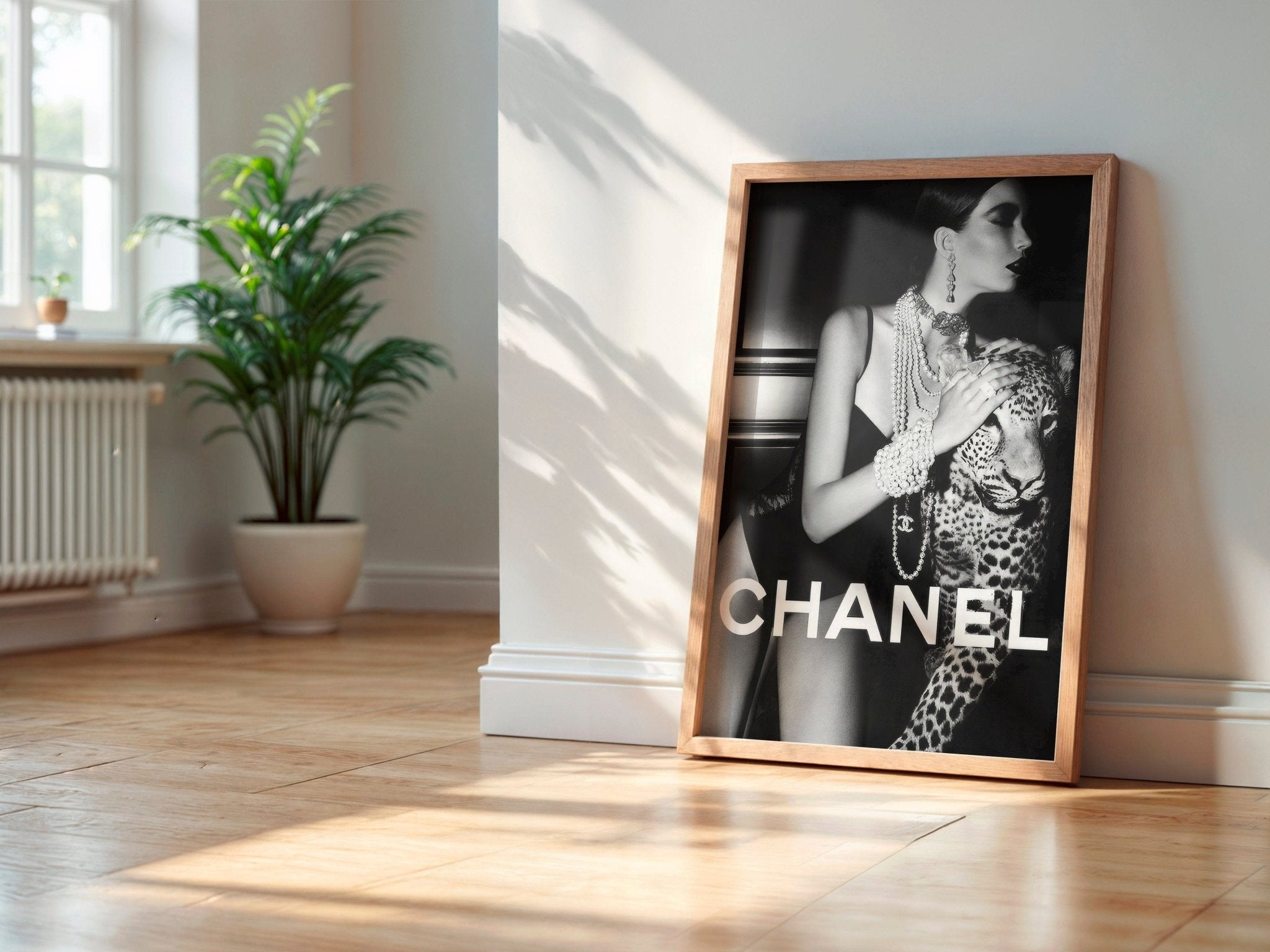 CHANEL FASHION WALL ART PRINT DESIGNER LUXURY ART HOME DECOR